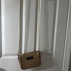 Versace Parfums Gold Mini Crossbody Cosmetic Bag Mini Shoulder Purse